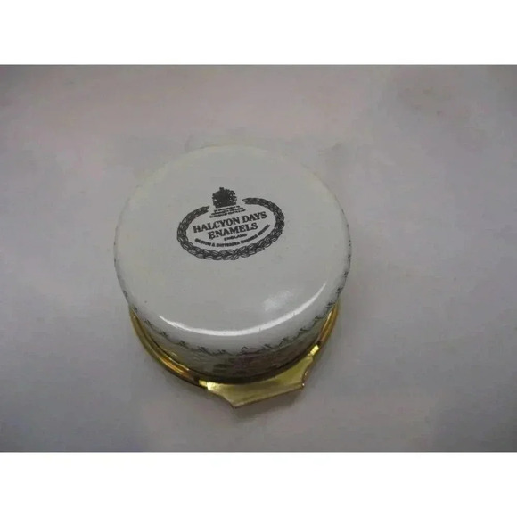 Enamel Box Halcyon‎ Days Valentines Day 1984 Jewelry Trinket lovers Mother's day - Picture 6 of 6